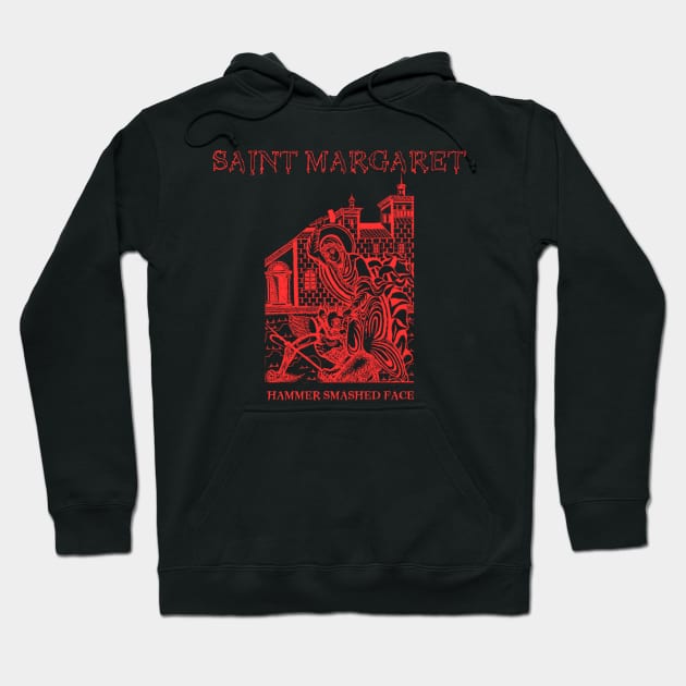 Cannibal Corpse parody Saint Margaret icon Hoodie by thecamphillips